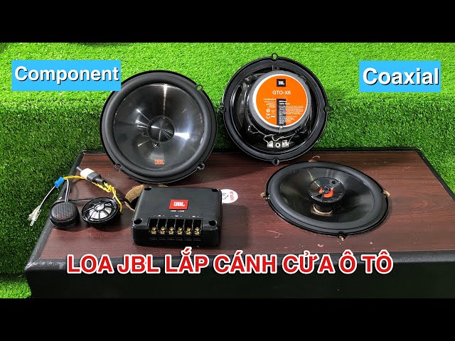 LOA JBL ĐỒNG TRỤC LẮP CÁNH CỬA SAU Ô TÔ || JBL GTO-X6 6.5” ( 16cm ) || Shoploa.vn - 0782910000