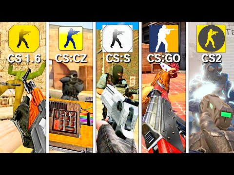 Counter-Strike Gameplay Evolution (2000 - 2023)