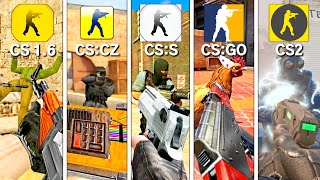 Counter-Strike Gameplay Evolution 2000 - 2026