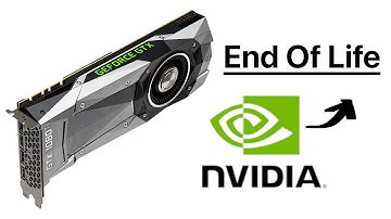 GTX 10 Series End of Driver Support