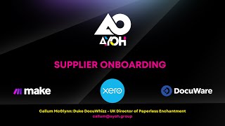Streamline Supplier Onboarding with DocuWare - Effortless Integration!