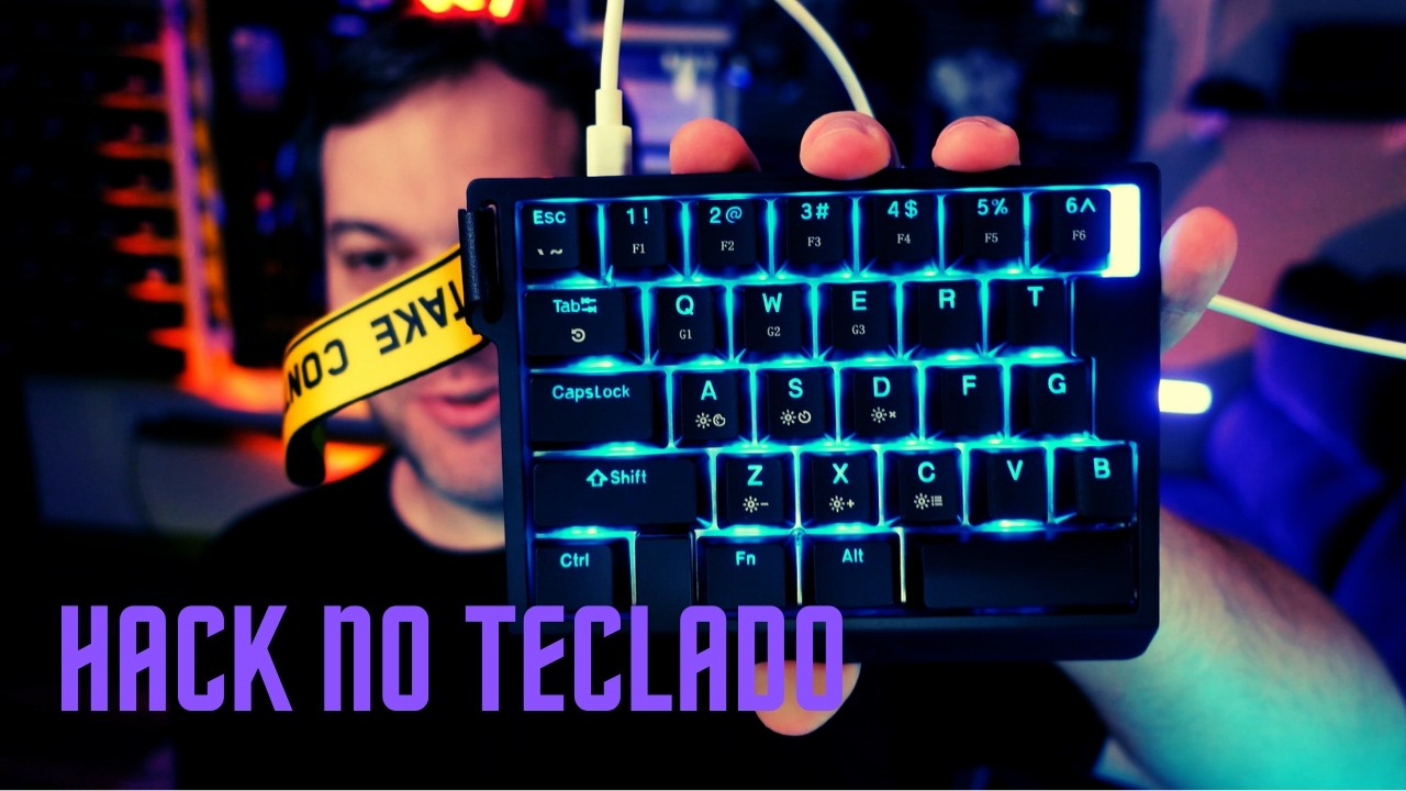Teclado Magnético da aliexpress: HE30, Rapid Trigger e funções banidas no CS2!