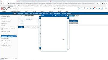 [ECOUNT Practice] Setup - Reg. Add. Field Type