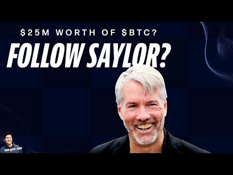 Should We Follow Michael Saylor and Buy BTC? - $25M Bought to Start the New Year 2022!
