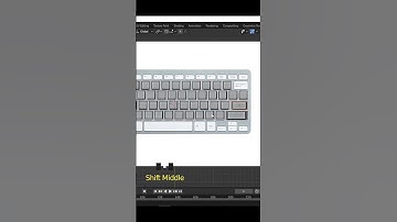 3D keyboard modeling in blender-mds design #shorts ⌨