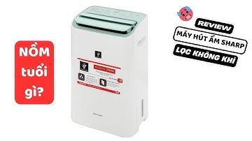 NỒM ĐỪNG LO! Đã có máy hút ẩm Sharp DW-E16FA-W