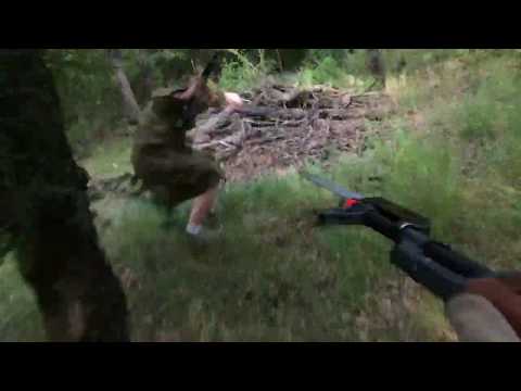 Airsoft cheater gets what he deserves.
