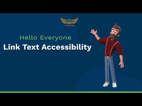 Guidelines for an Accessible link text - ADA