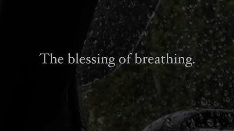 The Blessing Of Breathing - Ustādh Abū Suhailah Umar Quinn