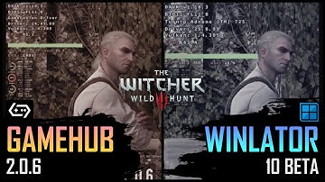 GameHub (GameFusion) vs Winlator 10 in Witcher 3 | Windows gaming on Android | Snapdragon 8+ Gen 1