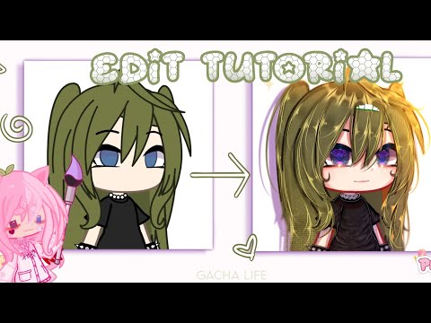 🍓| Gacha Life Edit Tutorial-!¡ İbis Paint🖌️| 40k special | And brush codes | How to make edit