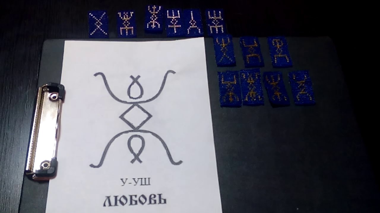 Как рисовать русские руны