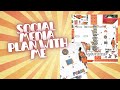 Happy Planner || Social Media || Plan With Me