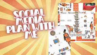 Happy Planner || Social Media || Plan With Me