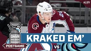 MacKinnon and the Avalanche turn Seattle Kraken into a walk over | DNVR Avalanche Postgame