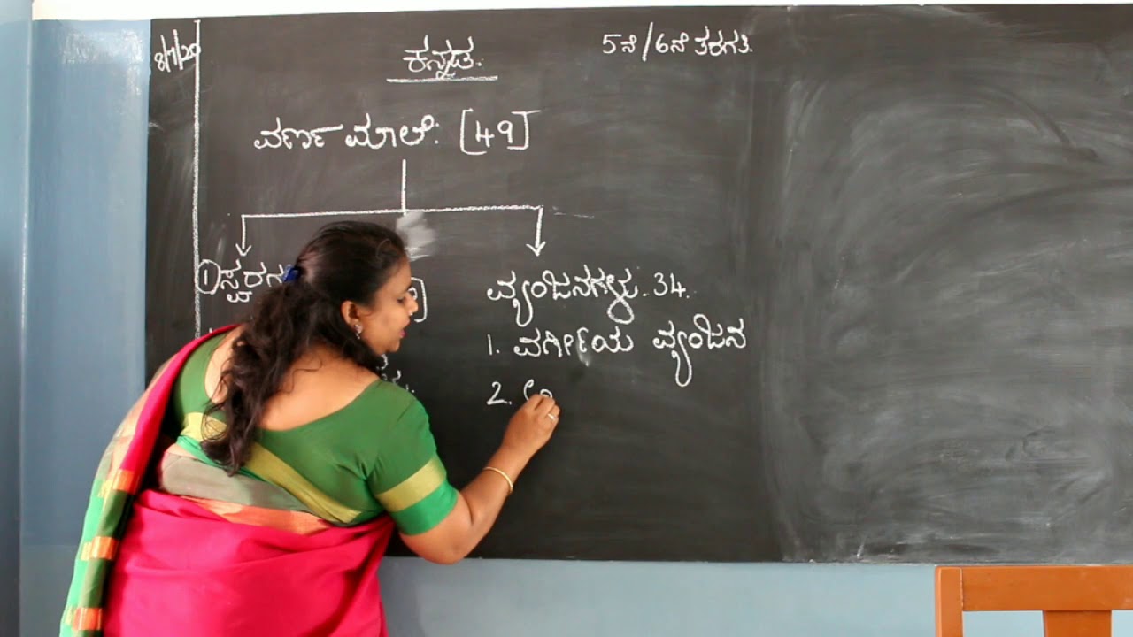 5th and 6th standard | Kannada class | Day 1