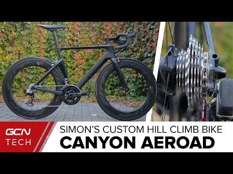 Si&rsquo;s Custom Canyon Aeroad Hill Climb Bike