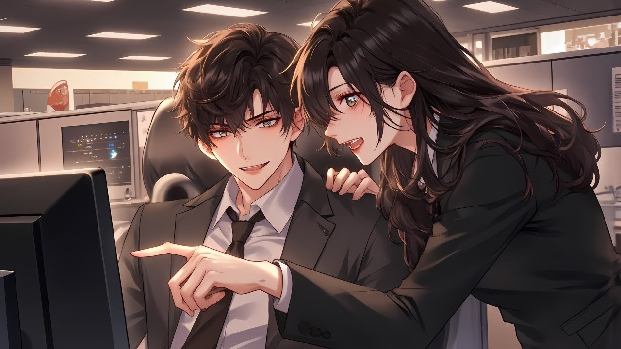 📕My life is a dating sim, and my ice queen boss is the final boss    who can see the system