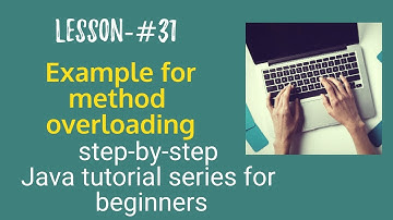 Java tutorial for beginners - Example for Method Overloading