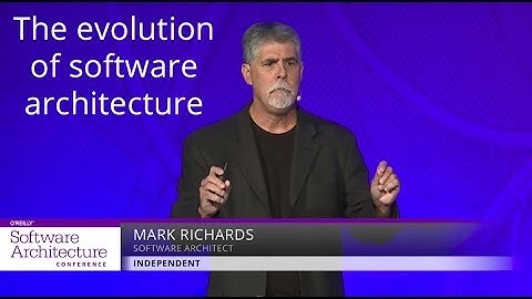 The evolution of software architecture - Mark  Richards  (Independent)