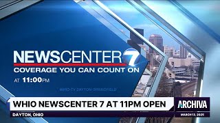 WHIO Newscenter 7 at 11PM Open | March 13, 2025