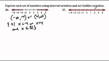 Expressing Number Sets using Interval Notation and Set-Builder Notation.avi