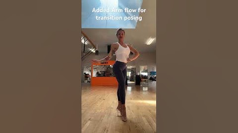 Bikini Posing adding arm flow and hair flip for transition