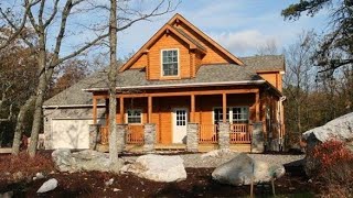 A Beautiful Log Home Kit From Conestoga Log Cabins And Homes