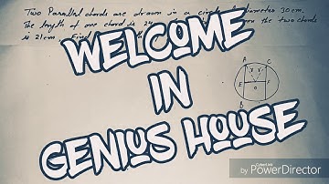 Chords AB||CD, EF=21cm, AB=24cm, D=30cm, find CD