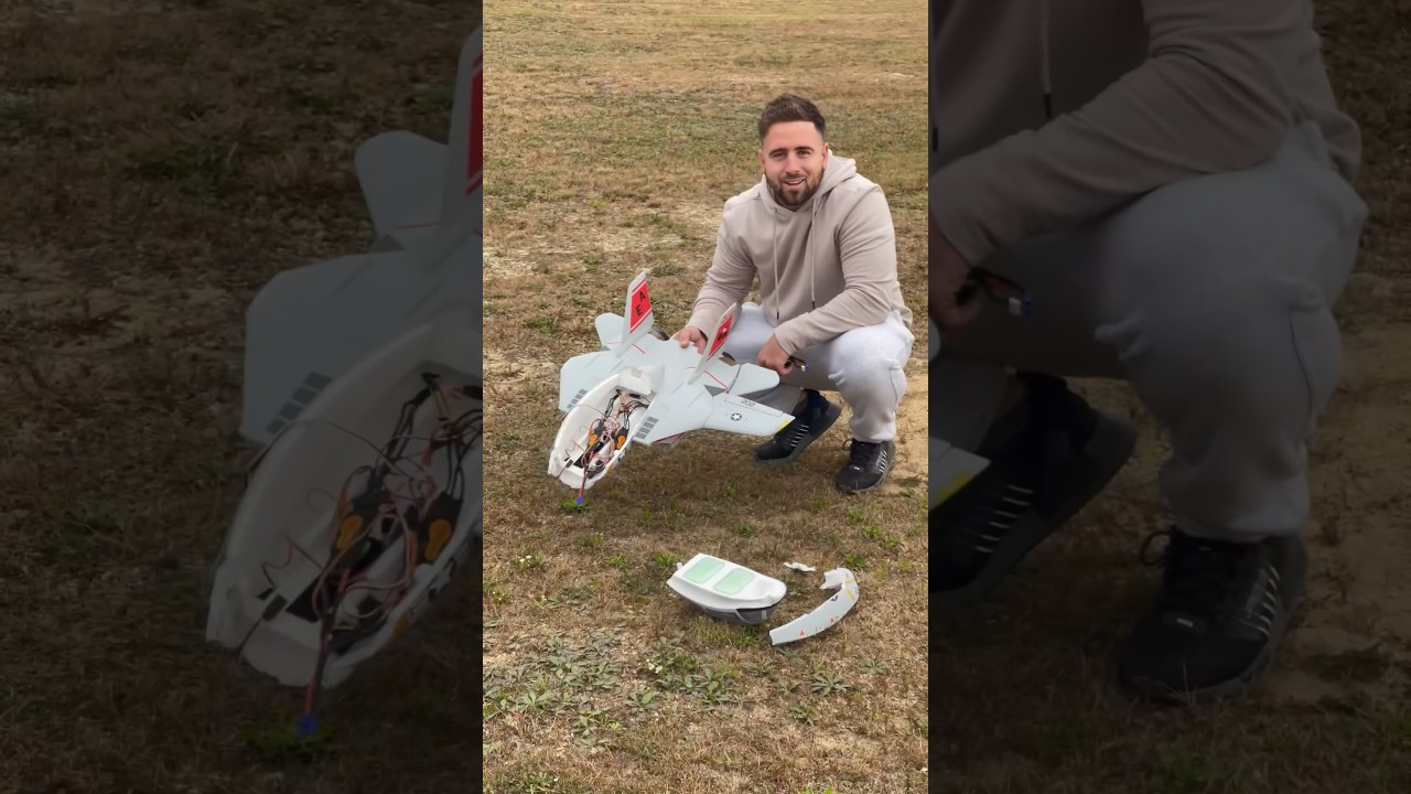 Fattie F-14 RC Jet FAILS‼️💥