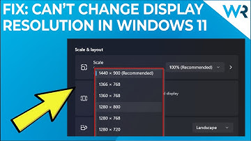 Can’t change display resolution in Windows 11? Here’s what to do!
