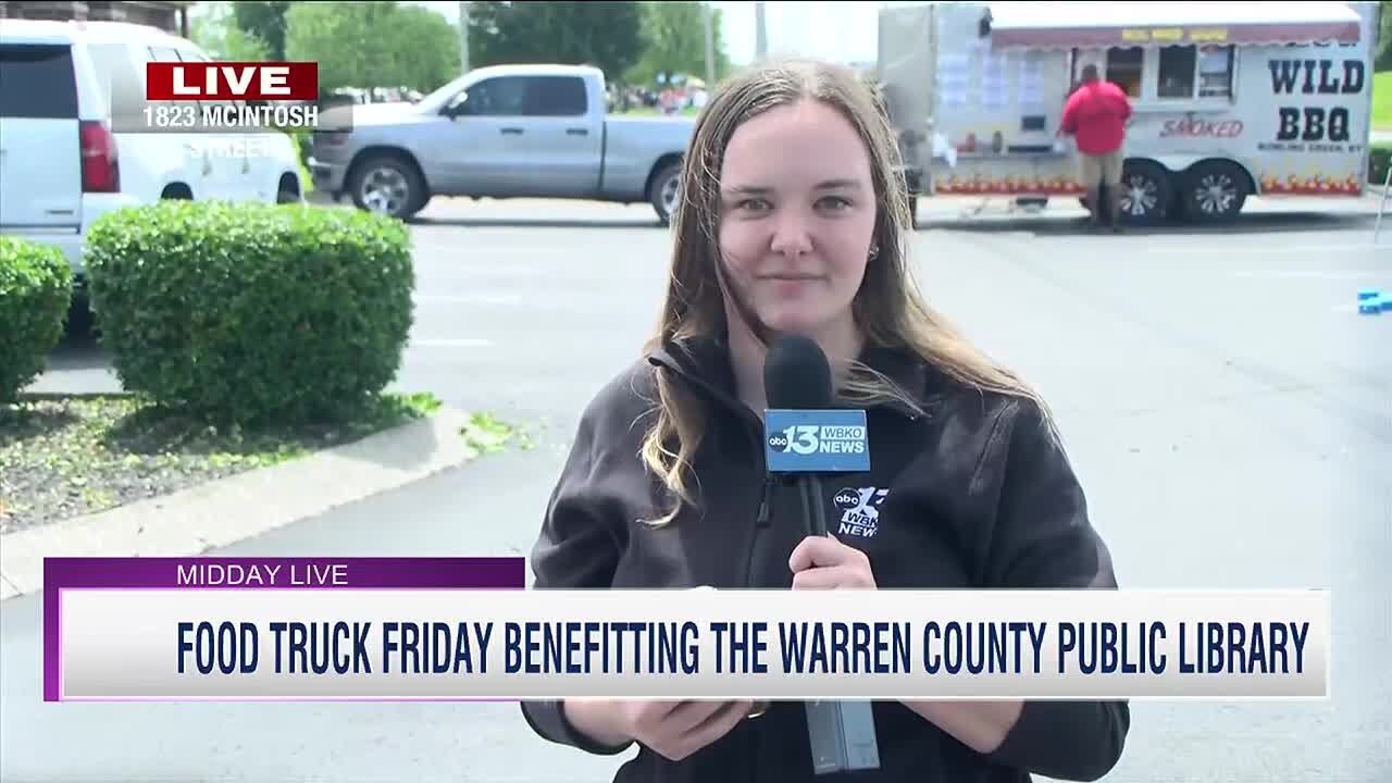 Food Truck Friday benefitting the Warren County Public Library