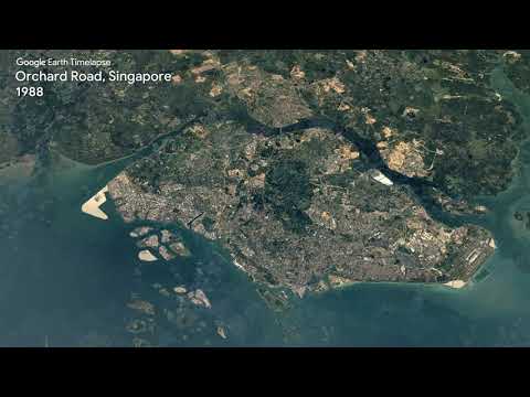 Google Earth Timelapse: Orchard Road, Singapore - Google Earth Timelapse: Orchard Road, Singapore