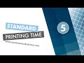 Easy Digital Negatives - Standard Printing Time