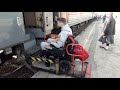 Подъемник в вагон для инвалидов колясочников. #РЖД