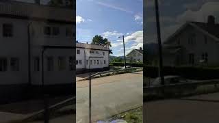 oslo to drammen norway train journey #oslo #drammen #norway #train