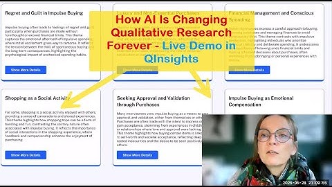 How to Analyse Without Coding: The CA to the Power of AI Method in QInsights (Webinar 27th May 2025)
