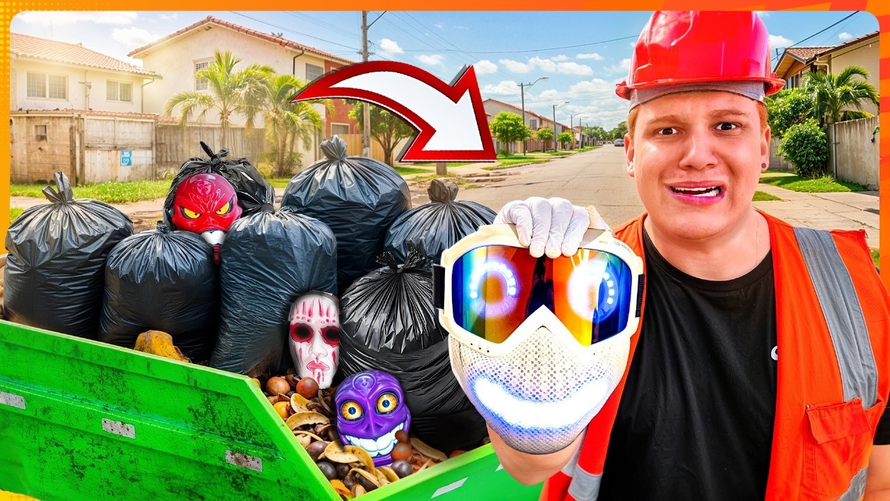 ENCONTREI A MASCARA DO MINI SMILE NO LIXO…. O QUE ACONTECEU?
