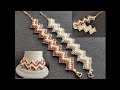 ZİGZAG BİLEKLİK YAPIMI ( ANLATIMLI ) &amp; Zigzag Bracelet Making