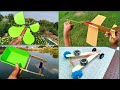 4 easy rubber band power toys that you can make at your home | 7 days craft