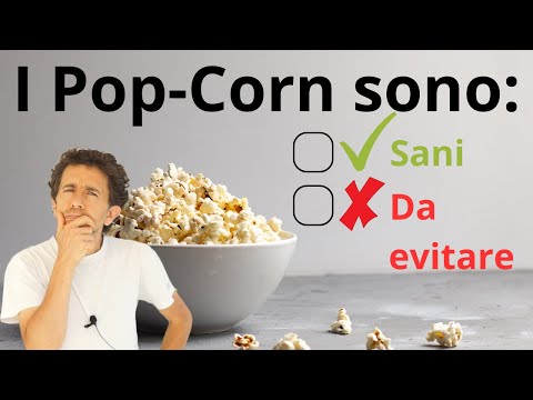 Video: Quante calorie nei popcorn?