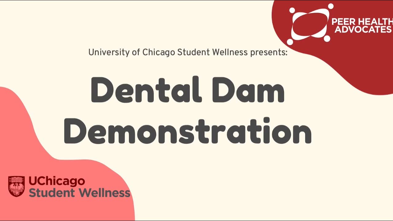 Dental Dam Demonstration Dental Clinic