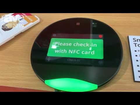 ISE 2019: Qbic Technology Co. Exhibits TD-0350 Smart Booking Panel
