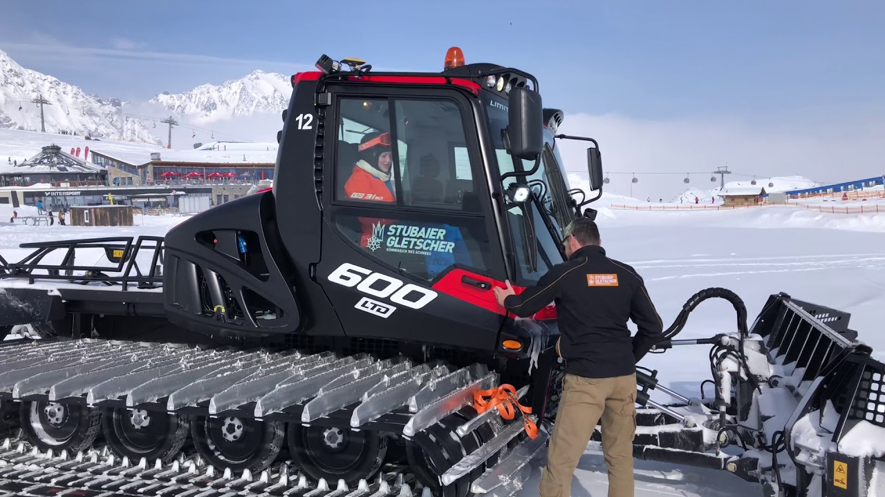 Pistenbully ride 2018 part 1 YouTube