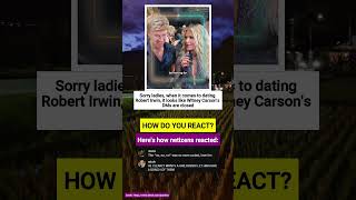 Sory ladies, when it comes to dating Robert Irwin, it looks like Witney Carson&#39;s DMs are closed #fyp