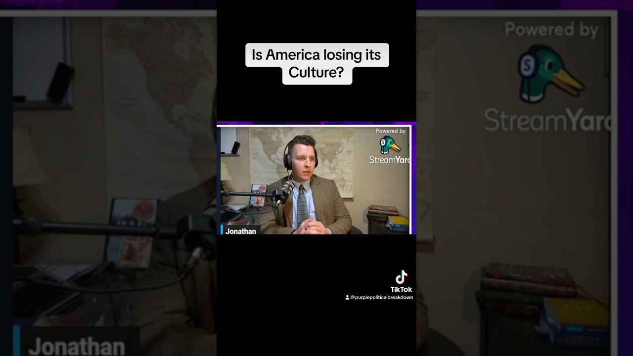 Is America losing its Culture? #shorts #podcast #america #culture #americanvalues