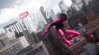 24kGoldn - Mood 🕸❤ | Web Swinging With Music 🎧 | Spider-Man 2