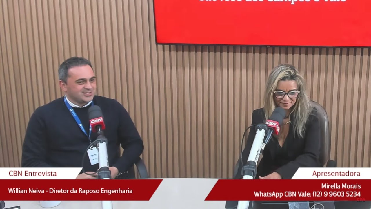 CBN Vale 2ª Edição com Mirella Morais