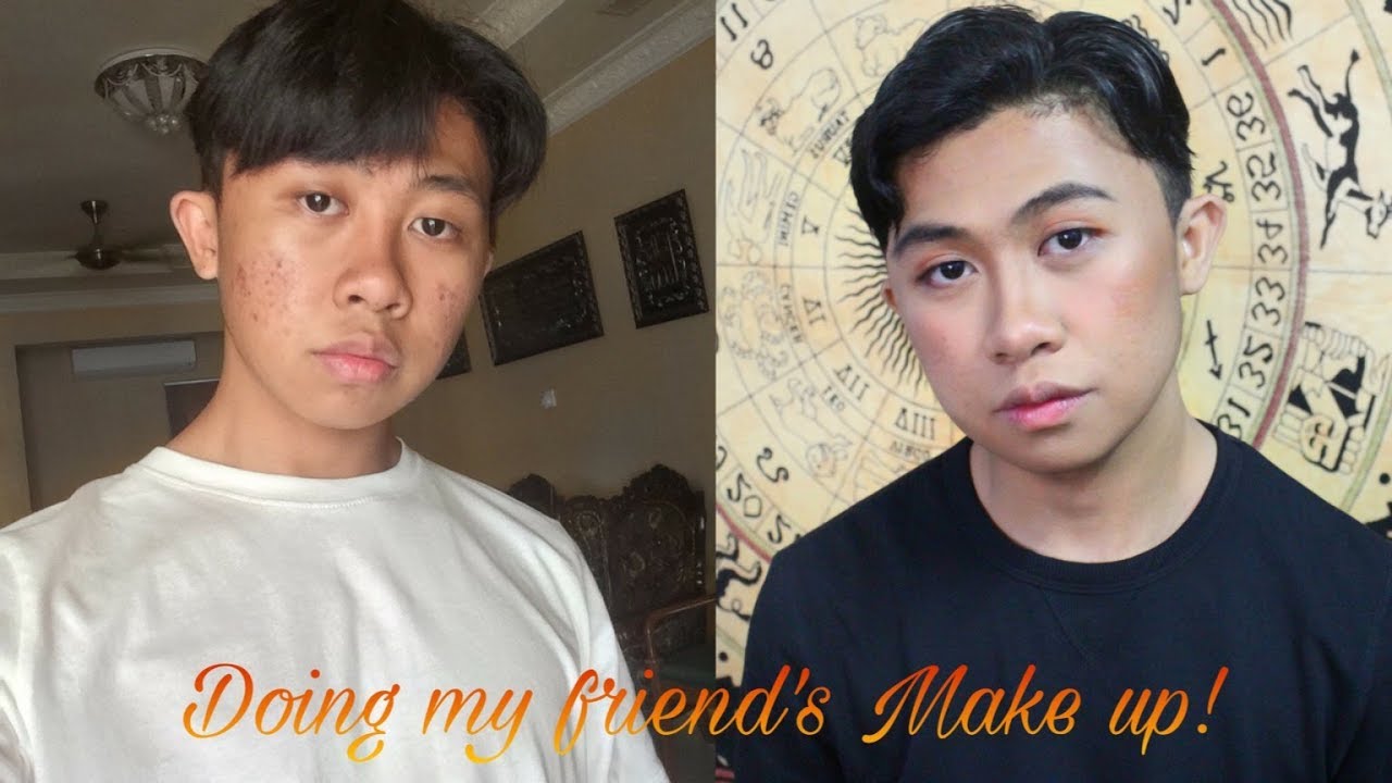 Doing my Friend's makeup | ShannAbel