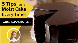 5 Moist Cake Tips that work Every Time - Never Dry Again!
